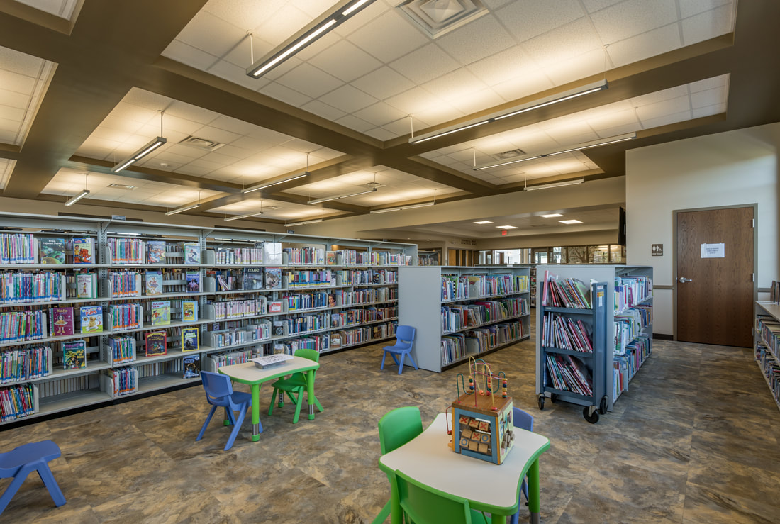 Kids Area in the New Madisonville Public Library