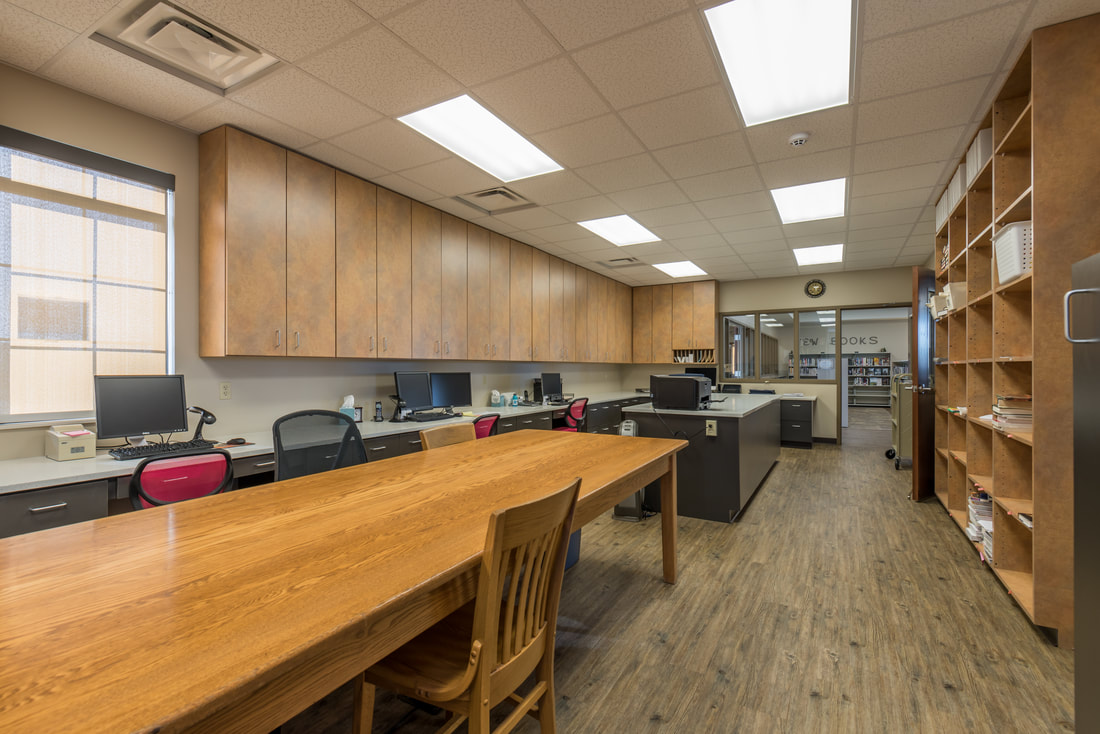 Administrative Area of the New Madisonville Public Library