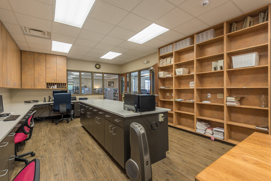 Administrative Area in the New Madisonville Public Library