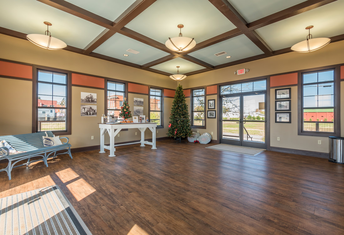 Lobby at Sweetwater Visitors Center
