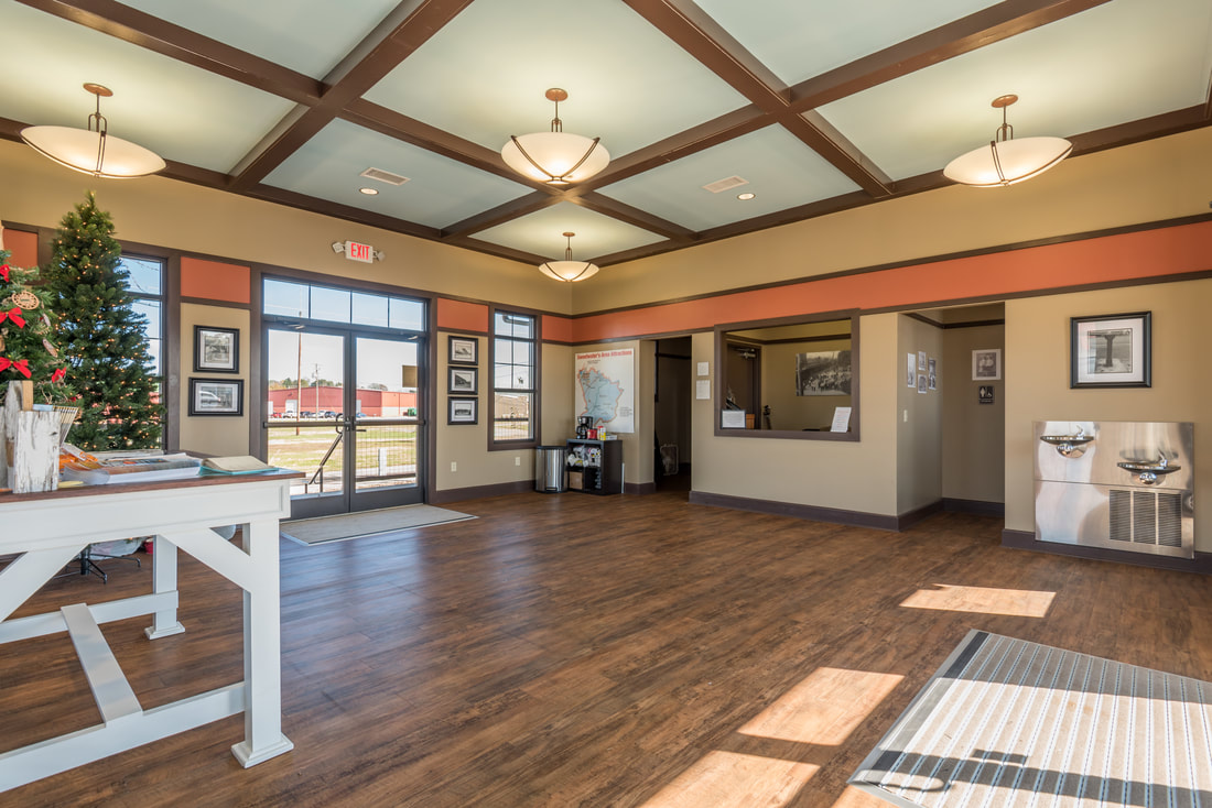 Lobby at Sweetwater Visitors Center