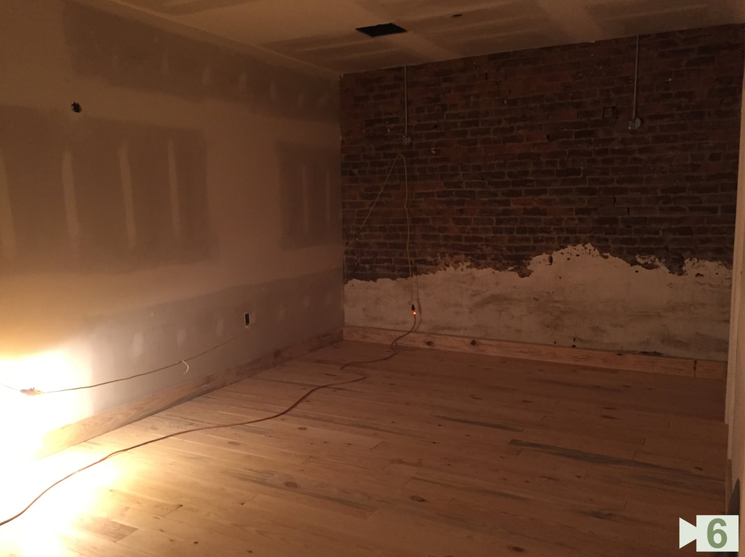 Meeting Room with New Floors and Walls