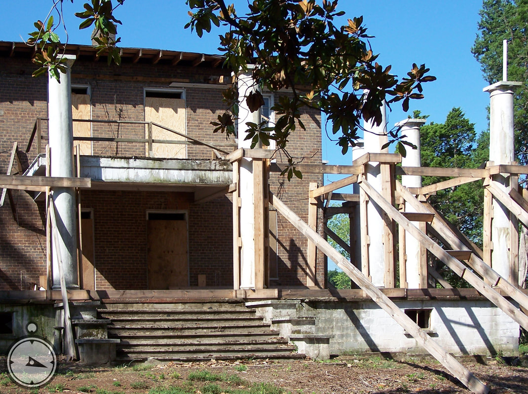 Front Porch and Balcony and Columns