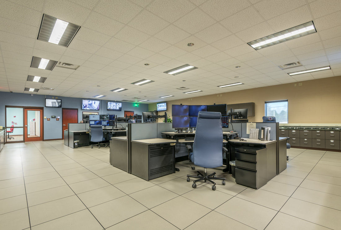 Dispatch Stations in McMinn County 911 Center