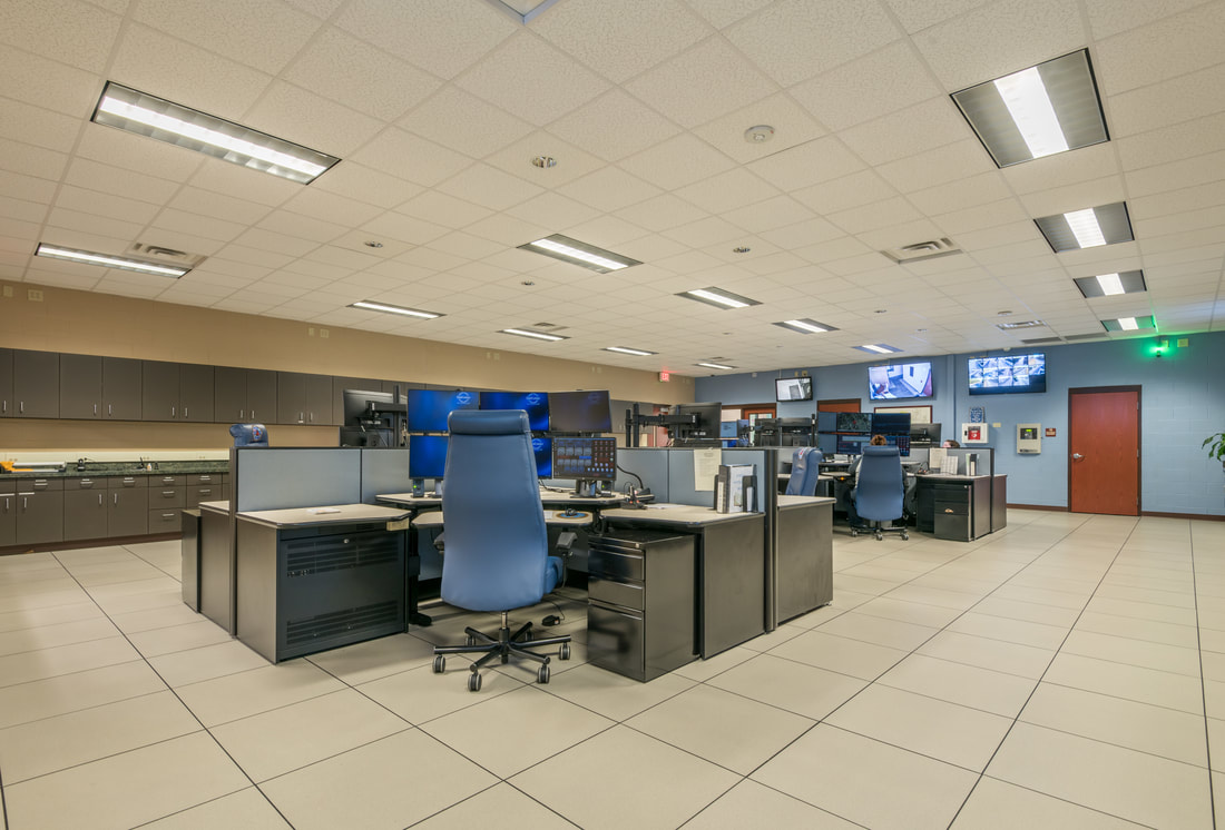 Dispatch Stations in McMinn County 911 Center