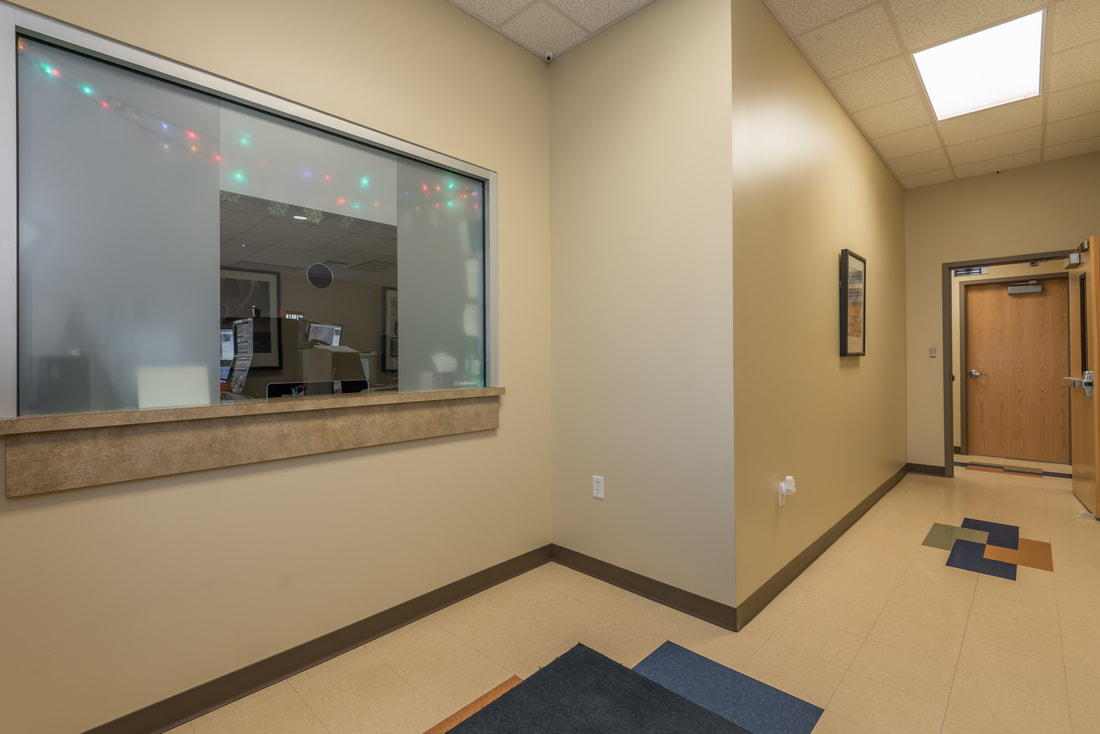 Service Window at Monroe County 911 Center