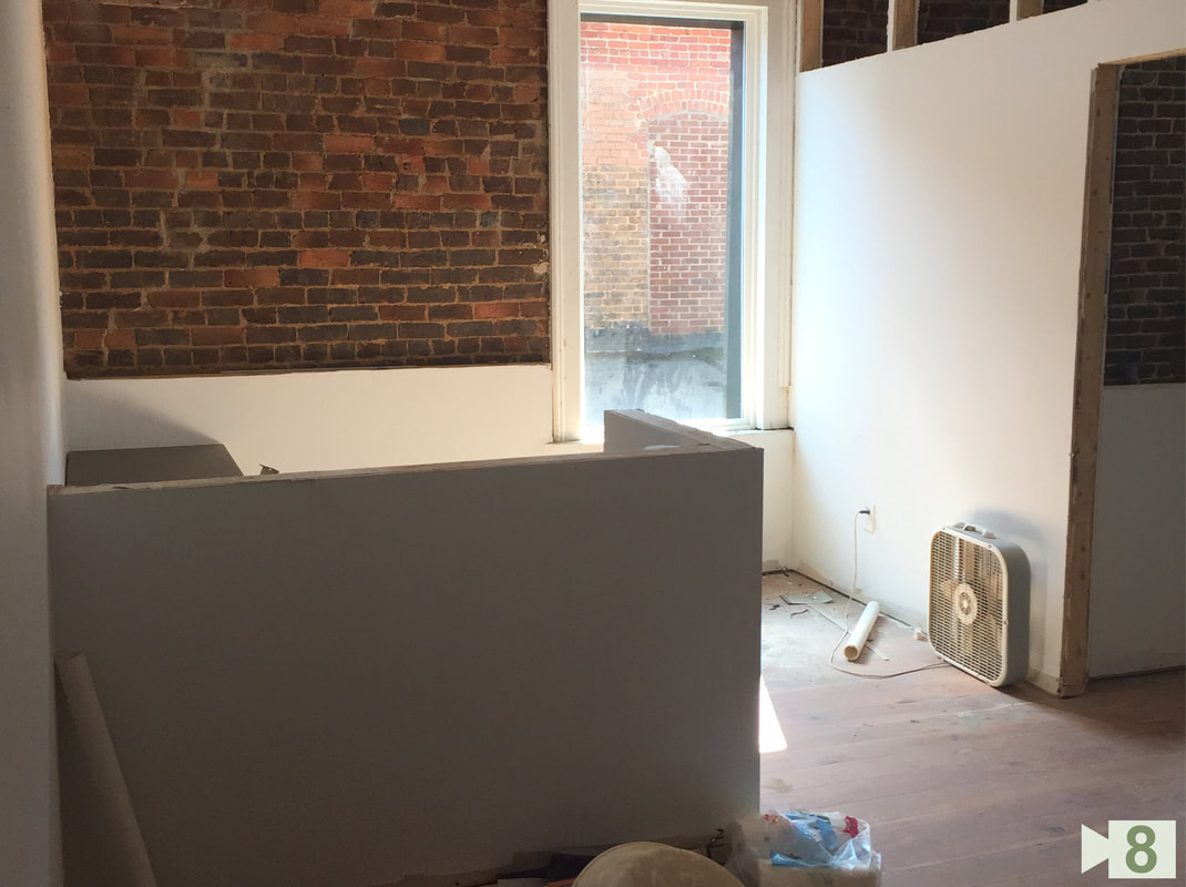 Reception Area Under Construction