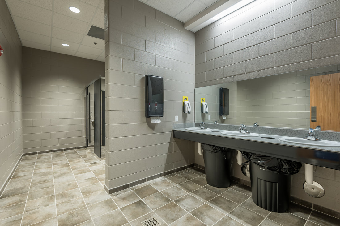 Bathrooms in Sweetwater Junior High School
