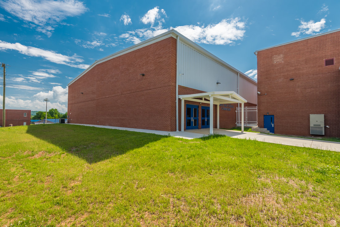 Exterior of Gymnasium at Sweetwater Junior High School