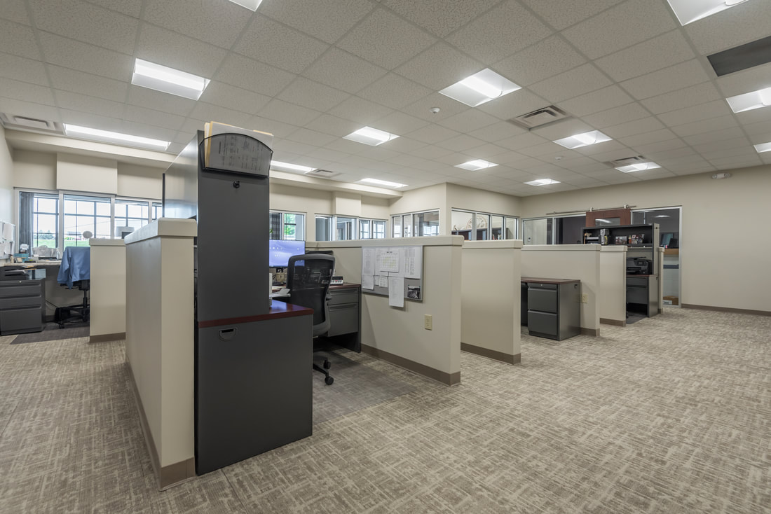 Individual Work Stations in Sweetwater Utility Boards New Building