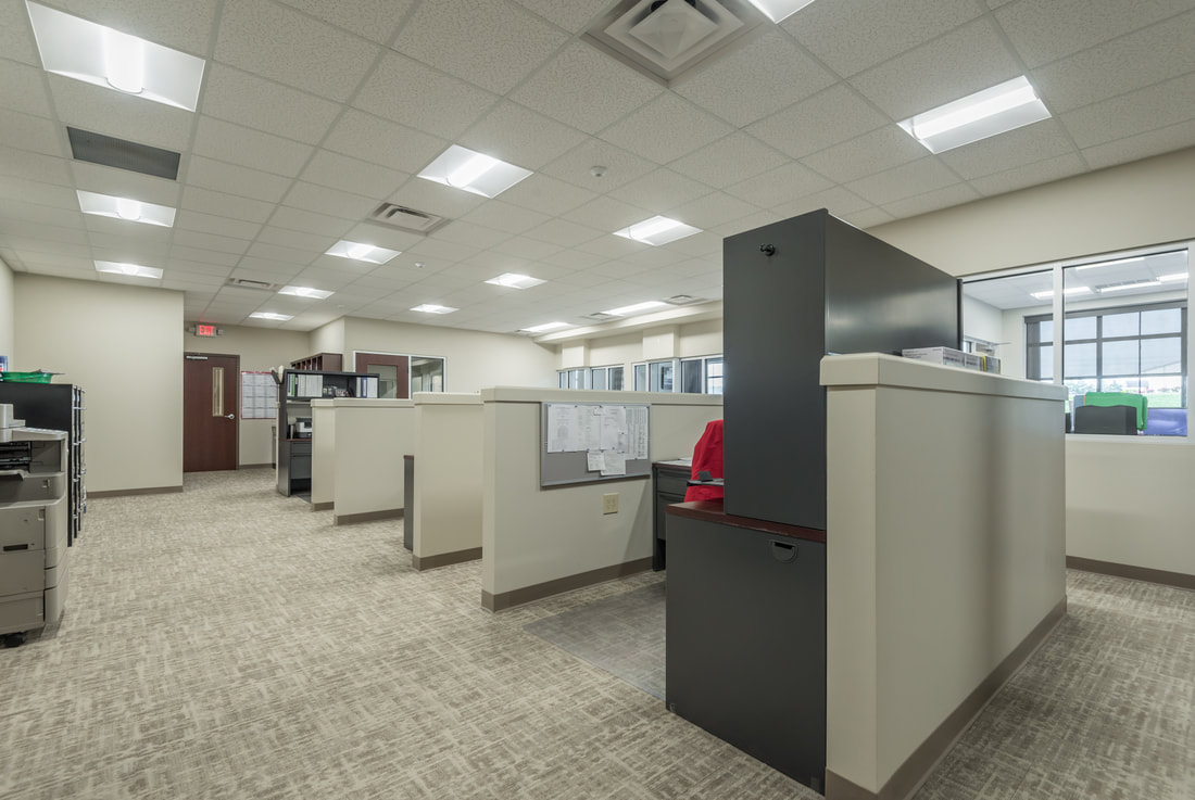 Individual Work Stations in Sweetwater Utility Boards New Building