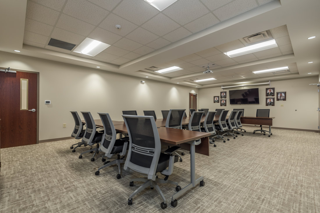 Conference Room in Sweetwater Utility Boards New Building