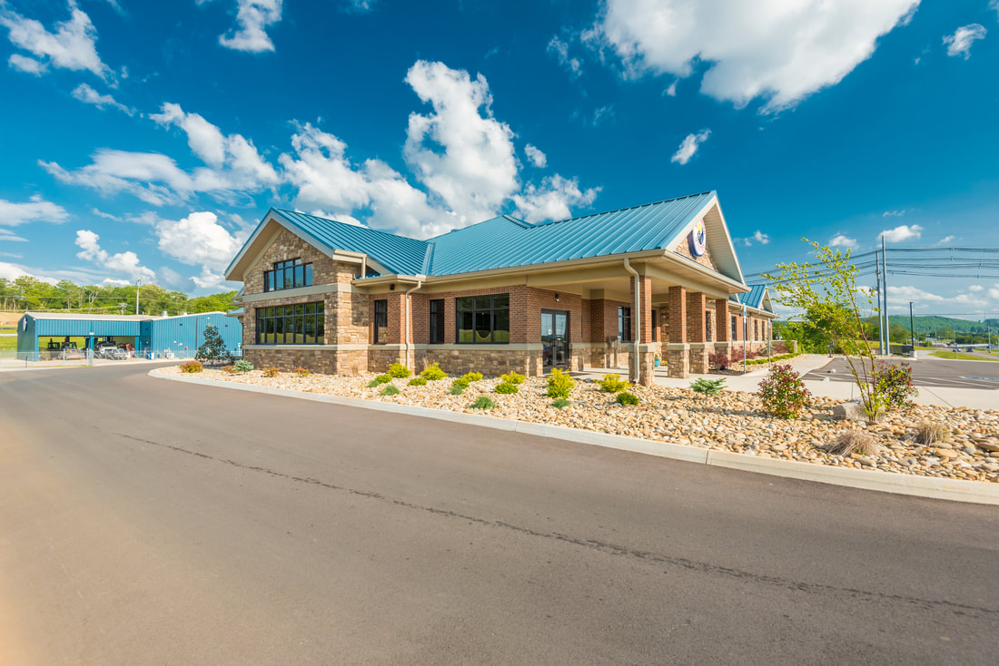 Exterior Shot at Sweetwater Utility Boards New Building