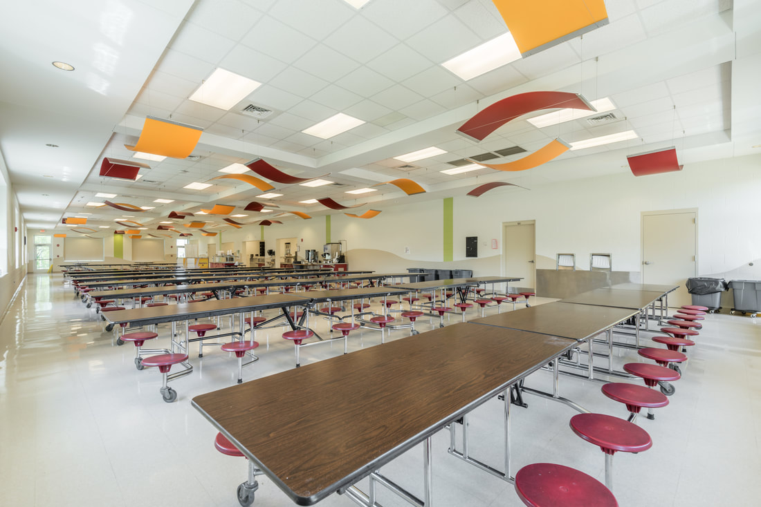 Cafeteria in Tellico Plains Elementary School