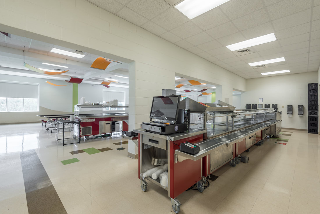 Food Bar in Tellico Plains Elementary School